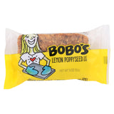 Bobo's Oat Bars - All Natural - Gluten Free - Lemon Poppyseed - 3 Oz Bars - Case Of 12