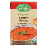 Pacific Natural Foods Bisque - Hearty Tomato - Case Of 12 - 17.6 Oz.