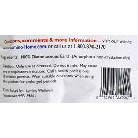 Lumino Diatomaceous Earth For Your Home - 12 Oz