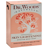 Dr. Woods Bar Soap Skin Lightening English Rose - 5.25 Oz