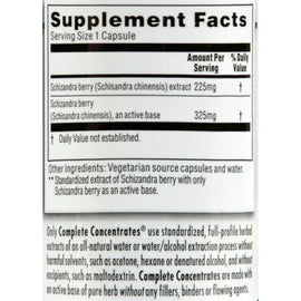 Kroeger Herb Schizandra - 90 Vegetarian Capsules