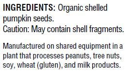 Woodstock Organic Pumpkin Seeds - Case Of 8 - 11 Oz.