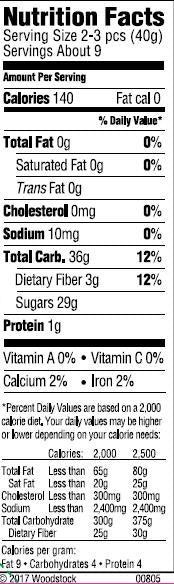 Woodstock Organic Medjool Dates - Case Of 8 - 12 Oz.