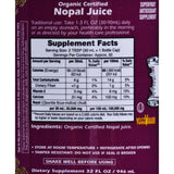 Dynamic Health Organic Certified Nopal Gold - 32 Fl Oz