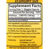 Healthy Origins Nattokinase 2000 Fus - 100 Mg - 180 Vcaps