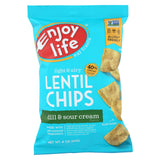 Enjoy Life - Lentil Chips - Plentils - Dill And Sour Cream - 4 Oz - Case Of 12