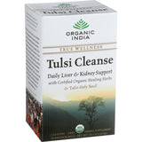 Organic India Organic Tulsi Wellness Tea - Cleanse - 18 Tea Bags - Case Of 10