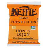 Kettle Brand Potato Chips - Honey Dijon - Case Of 24 - 1.5 Oz.