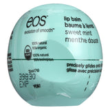 Eos Products - Lip Balm - Organic - Smooth Sphere - Sweet Mint - .25 Oz - Case Of 8