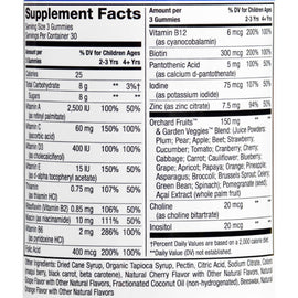 Nature's Way Alive Gummies Multi-vitamin For Children Natural Cherry, Grape And Orange - 90 Gummies