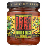 Desert Pepper Trading - Medium Burn Tequila Salsa - Case Of 6 - 16 Oz.