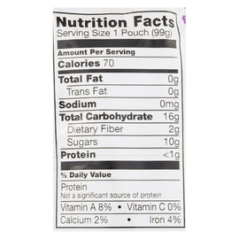 Plum Organics Just Fruit - Organic - Prunes - Stage 1 - 4 Months And Up - 3.5 Oz - Case Of 6