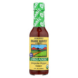 Organic Harvest Pepper Sauce - Organic Jalapeno - Case Of 12 - 5 Oz.