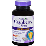 Natrol Cranberry Fast Dissolve - 250 Mg - 120 Tablets