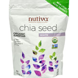 Nutiva Organic White Chia Seeds - 12 Oz