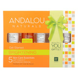 Andalou Naturals Get Started Brightening - 5 Piece Kit