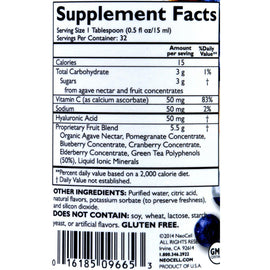 Neocell Laboratories Hyaluronic Acid - Blueberry Liquid - 16 Oz