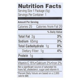 Gimme Organic Roasted - Sea Salt - Case Of 12 - 0.17 Oz.