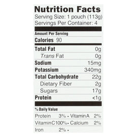 Happy Baby Food - Organic - Simple Combos - Bananas Beets And Blueberries - 6 Plus Months - Stage 2 - 4 Oz - Case Of 16