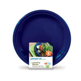 Preserve On The Go Large Reusable Plates - Midnight Blue - 8 Pack - 10.5 In