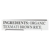 Rice Select Texmati Rice - Organic Brown - Case Of 4 - 32 Oz.