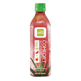 Alo Original Comfort Aloe Vera Juice Drink - Watermelon And Peach - Case Of 12 - 16.9 Fl Oz.