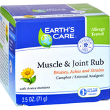 Earths Care Muscle And Joint Rub - 2.5 Oz