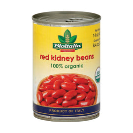 Bioitalia Beans - Red Kidney - Case Of 12 - 14 Oz.