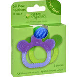 Green Sprouts Sili Paw Teether - 2 Pack Assorted