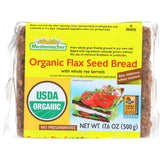 Mestemacher Bread Bread - Organic - Flax Seed - 17.6 Oz - Case Of 12