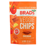 Brad's Plant Based - Raw Chips - Cheddar - Case Of 12 - 3 Oz.