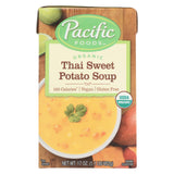 Pacific Natural Foods Soup - Thai Sweet Potato - Case Of 12 - 17 Oz.