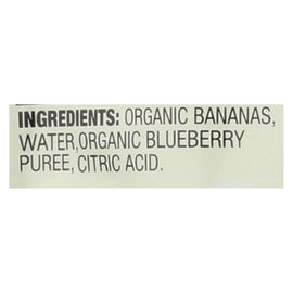 Earth's Best Organic Banana Blueberry Baby Food Puree - Stage 2 - Case Of 12 - 4 Oz.