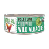 Natural Sea Wild Albacore Tuna - With Sea Salt - Case Of 12 - 5 Oz.