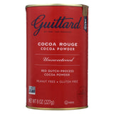 Guittard Chocolate Cocoa Powder - Unsweetened - Case Of 6 - 8 Oz.