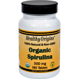 Healthy Origins Organic Spirulina - 500 Mg - 180 Ct