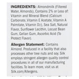 Silk Pure Almond Milk - Unsweetened Vanilla - Case Of 6 - 32 Fl Oz.