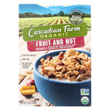 Cascadian Farm Organic Granola - Fruit And Nut - Case Of 6 - 13.5 Oz.