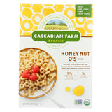 Cascadian Farm Organic Cereal - Honey Nut Os - Case Of 12 - 9.5 Oz