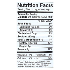 Eda-zen Cruncha Ma Me - Sea Salt And Black Pepper - .7 Oz - Case Of 8