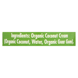 Native Forest Organic Cream Premium - Coconut - Case Of 12 - 5.4 Fl Oz.