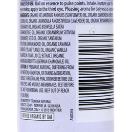 Aura Cacia Organic Chakra Balancing Aromatherapy Roll-on - Insightful Third Eye - .31 Oz