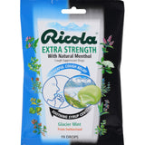 Ricola Cough Drop - Glacier Mint Extra Strength - 19 Ct - Case Of 12