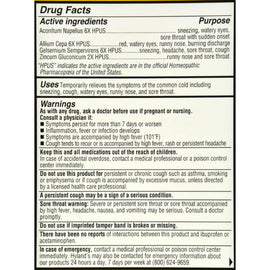 Hylands Homeopathic Sniffles 'n Sneezes 4 Kids - 125 Tablets