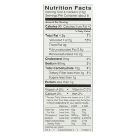 Breton-dare - Crackers - Original With Flax - Case Of 6 - 4.76 Oz.