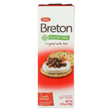 Breton-dare - Crackers - Original With Flax - Case Of 6 - 4.76 Oz.