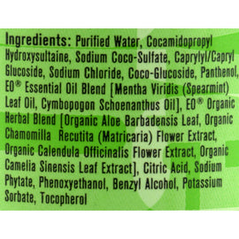 Eo Products Everyone Hand Soap - Spearmint And Lemongrass - 12.75 Oz