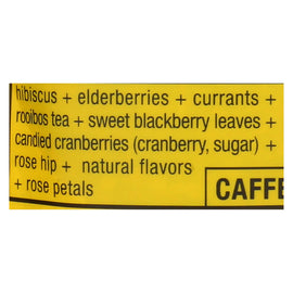 Tiesta Tea Immunity Rooibos Tea - Fire Berry - Case Of 6 - 1.7 Oz.