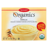 European Gourmet Bakery Organic Vanilla Pudding Mix - Vanilla - Case Of 12 - 3.5 Oz.