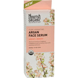 Nourish Organic Face Serum - Pure Hydrating Argan Apricot And Rosehip - .7 Oz